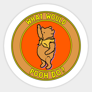 Pooh Sticker